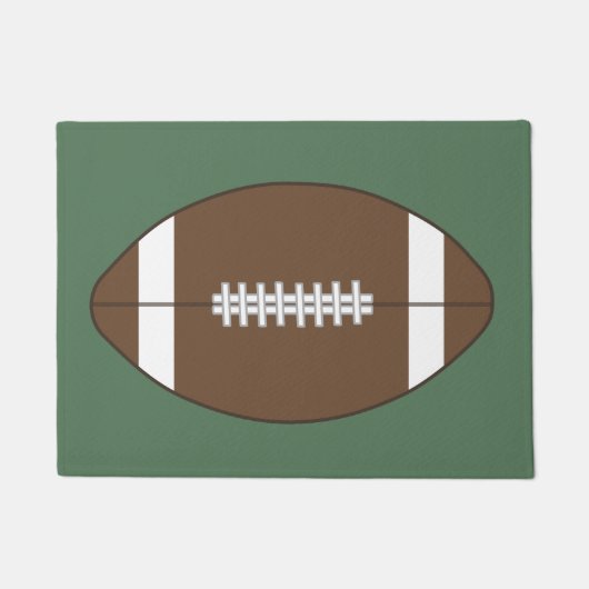 サッカーの試合 ドアマット (正面)