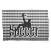 サッカーの試合,ピローケース 枕カバー (正面)