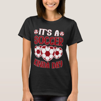 サッカーの誕生日だ素晴らしよソケのアパレル Tシャツ