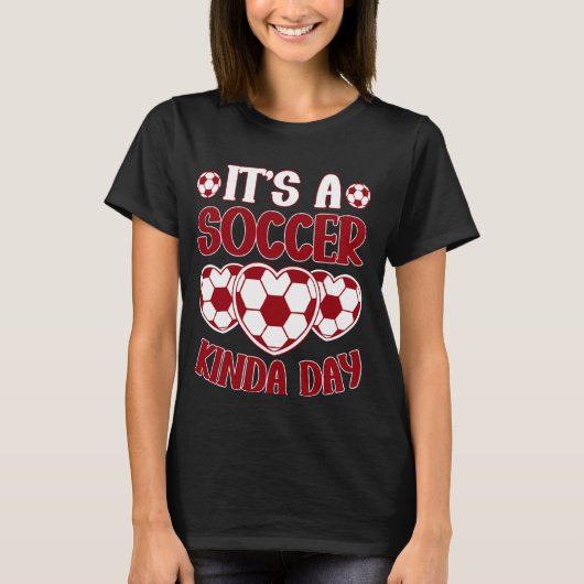 サッカーの誕生日だ素晴らしよソケのアパレル Tシャツ (正面)