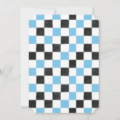 サッカーの誕生日の男の子5年スポーツおもしろいパーティー 招待状 (裏面)