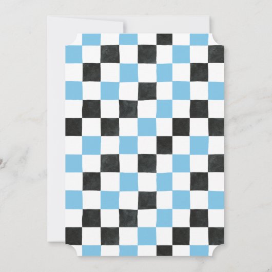 サッカーの誕生日の男の子5年スポーツおもしろいパーティー 招待状 (裏面)