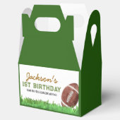 サッカーの誕生日パーティーのお願いボックス フェイバーボックス (オープン)