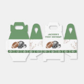 サッカーの誕生日パーティーのお願いボックス フェイバーボックス (折り畳みなし)