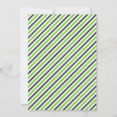 サッカーの誕生日パーティーの招待グリーン·ブラック·ボーイ 招待状 (裏面)