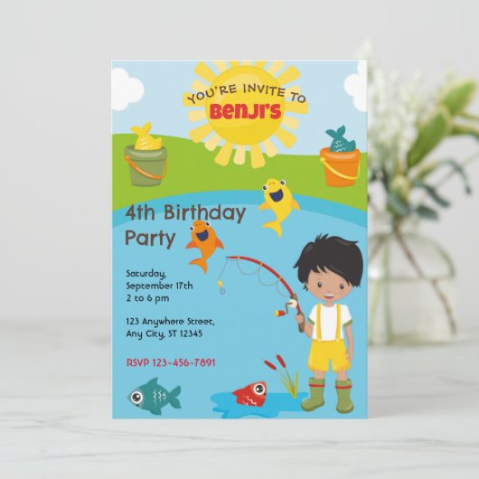 サッカーの誕生日パーティーへの招待 シーズンカード (スタンド正面)