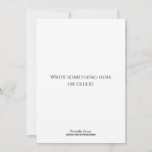 サッカーの誕生日パーティーへの招待 招待状 (裏面)