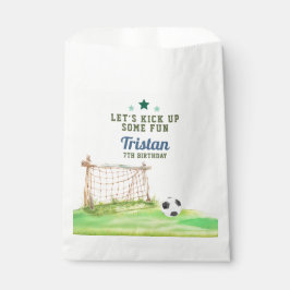 サッカーの誕生日パーティーグッズ サッカー好きな人へ「Let’s Kick Up Some Fun」 フェイバーバッグ