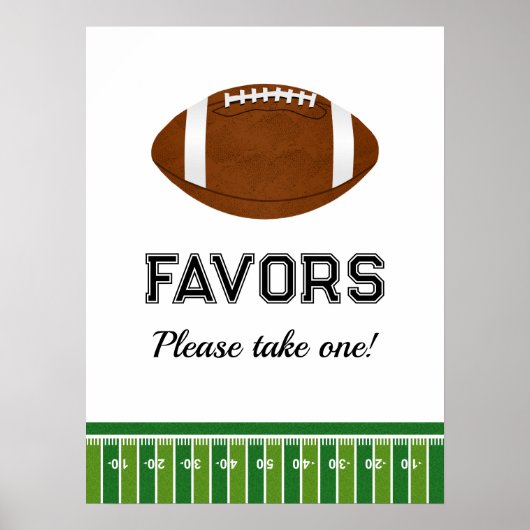 サッカーの誕生日パーティー |お引き立て下さい ポスター (正面)