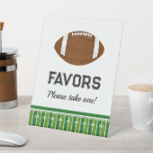 サッカーの誕生日パーティー |お引き立て下さい 台座サイン (インサイチュ)