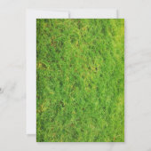 サッカーの誕生日パーティー サンキューカード (裏面)