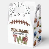 サッカーの誕生日パーティー フェイバーボックス (オープン)