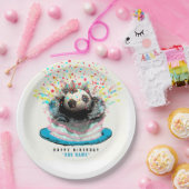 サッカーの誕生日パーティー ペーパープレート (パーティー)