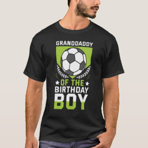 サッカーの誕生日少年の祖父 Tシャツ