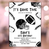 サッカーの誕生日招待状 サッカー パーティー 招待状