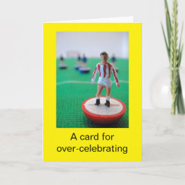 サッカーの誕生日 カード