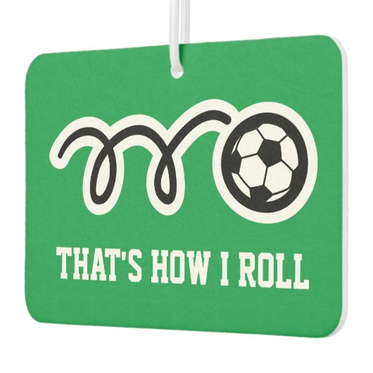 サッカーの車転がの空気の入れ替え カーエアーフレッシュナー (左)