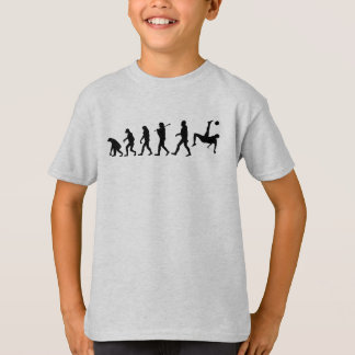 サッカーの進化 Tシャツ