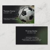 サッカーの選手のコーチのフットボールのキャンプインターナショナル 名刺 (正面/裏面)