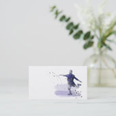 サッカーの選手2 -名刺 名刺 (スタンド正面)