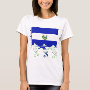 サッカーの選手-エルサルバドル Tシャツ