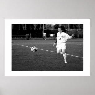 サッカーの選手 ポスター