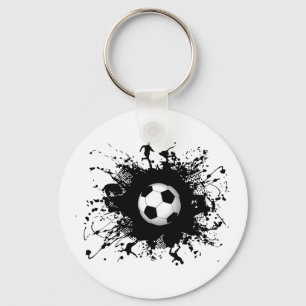 サッカーの都市スタイル キーホルダー