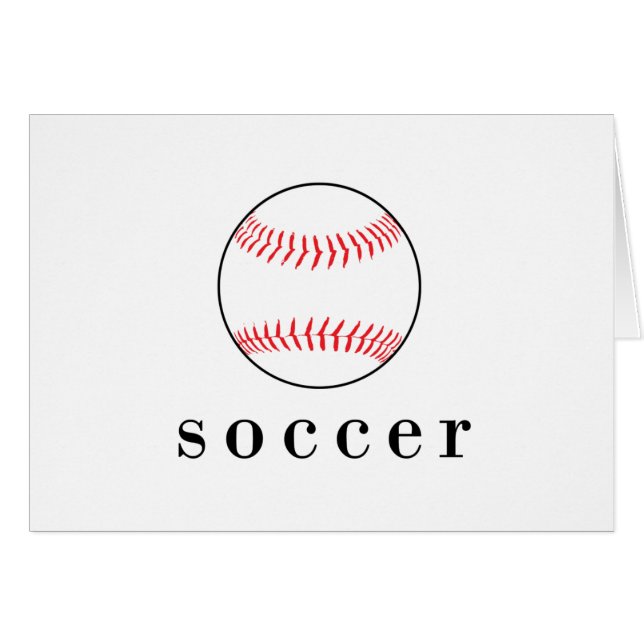 サッカーの野球 楽しい ユーモア スポーツ Tシャツ (正面横)