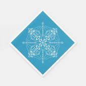 サッカーの隠れた言葉に気を取られる スタンダードランチョンナプキン (角)