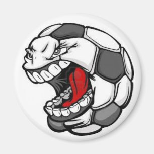 サッカーの顔の磁石 マグネット
