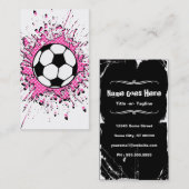 サッカーのsplatz 名刺 (正面/裏面)