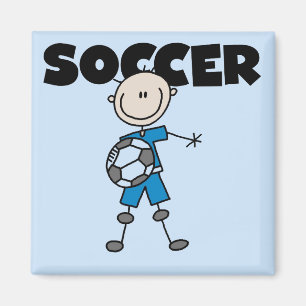サッカーのTシャツおよびギフト マグネット
