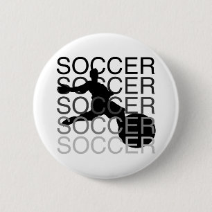 サッカーのTシャツおよびギフト 缶バッジ