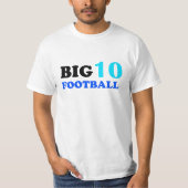 サッカーのTシャツの10番の大物 Tシャツ (正面)