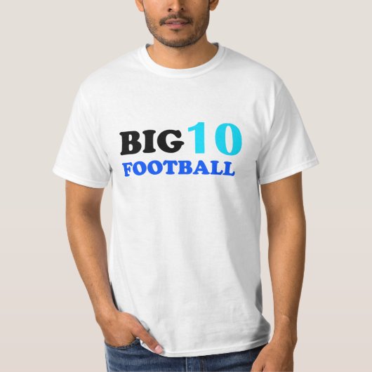 サッカーのTシャツの10番の大物 Tシャツ (正面)