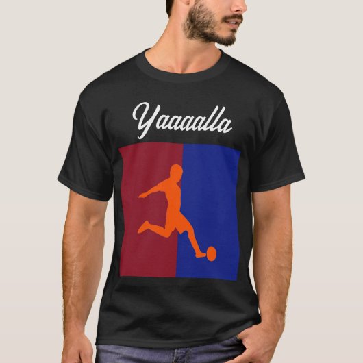 サッカーのTシャツ（ヤワラ） Tシャツ (正面)