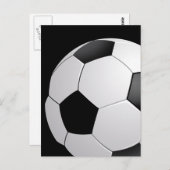 サッカーはがき ポストカード (正面/裏面)