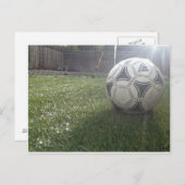 サッカーはがき ポストカード (正面/裏面)