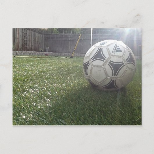 サッカーはがき ポストカード (正面)