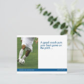 サッカーはがき ポストカード (スタンド正面)