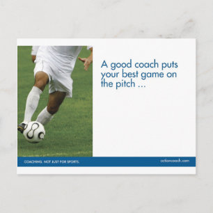 サッカーはがき ポストカード