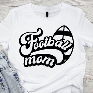 サッカーはっきりしたママ Tシャツ