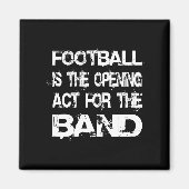 サッカーはバンドことわざの始まり マグネット (正面)