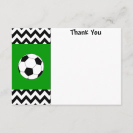 サッカーはメッセージカード感謝していしています サンキューカード