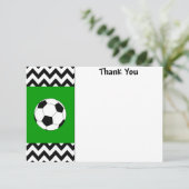 サッカーはメッセージカード感謝していしています サンキューカード (スタンド正面)