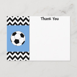 サッカーはメッセージカード感謝していしています 招待状