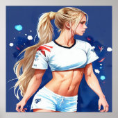 サッカーは世界を統一 ポスター (正面)