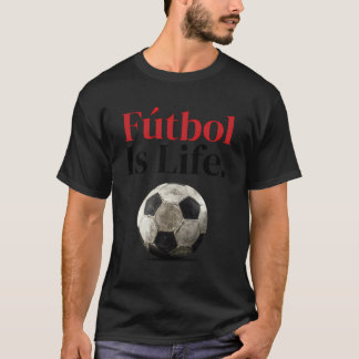サッカーは人生だ - サッカー ファン 関連グッズ Tシャツ