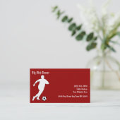 サッカーは名刺を遊ばします 名刺 (スタンド正面)