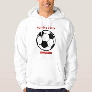サッカーは最高! パーカ